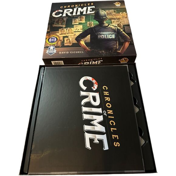 Chronicles Of Crime Board Game Lucky Duck Mystery VR App COMPLETE - Picture 10 of 16